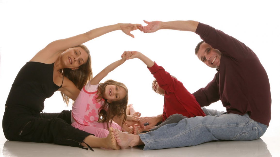 Yoga para niños, jugando al equilibrio